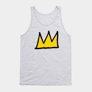 Basquiat Crown - King Crown Tank Top